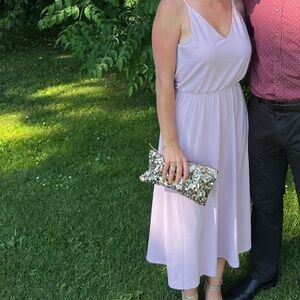 Periwinkle H&M dress